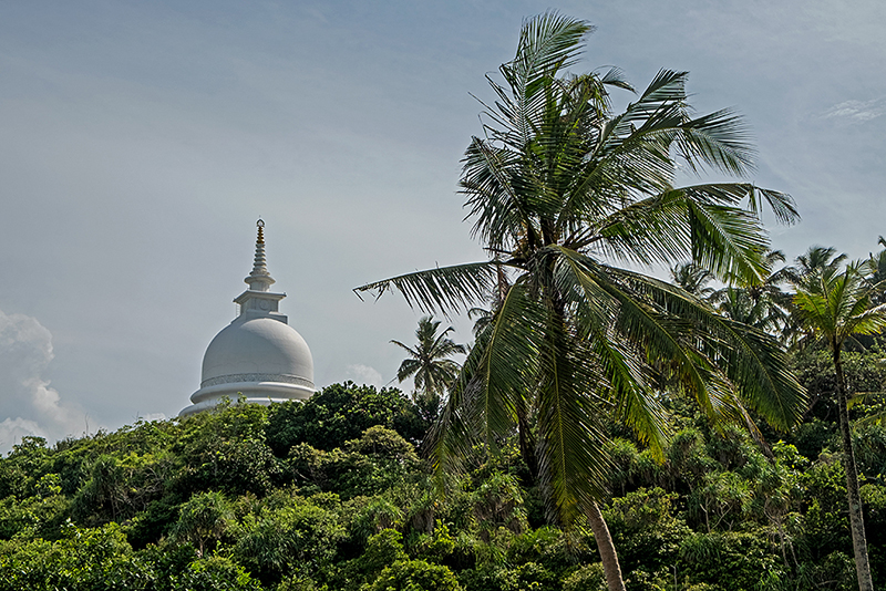 Шри-Ланка, июнь 2017. Японская пагода мира
